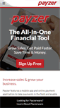 Mobile Screenshot of payzer.com